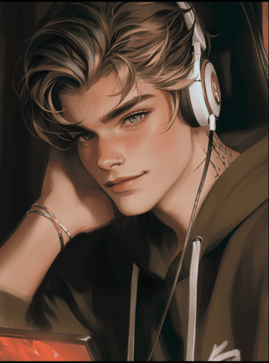 Milo Rhoades  🎮Himbo streamer roommate🎮