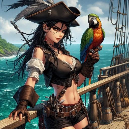 Pirate Captain Isla