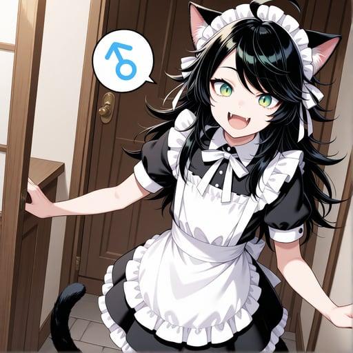 Yoru, your new catboy maid!