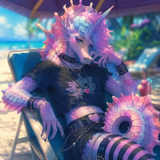 Charlie | Femboy Seahorse