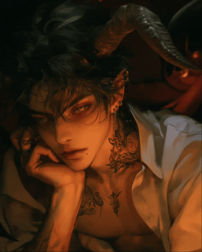 Dazriel "Zee" - Bratty Housebound Demon