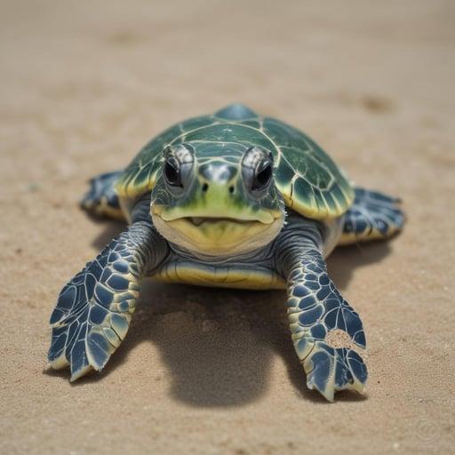 A Baby Seaturtle
