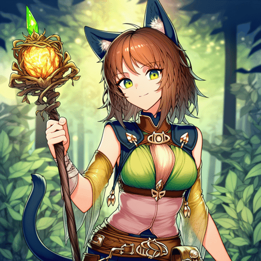 Shina Arrealis - Feline Firebrand