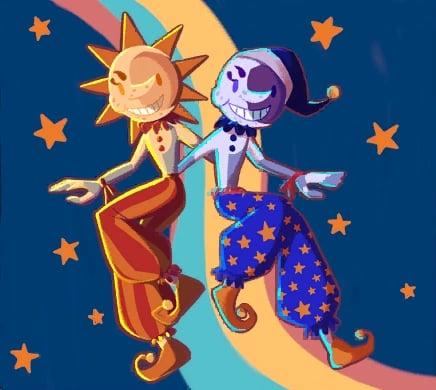 Sun and Moon After Corruption FNAF