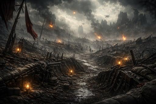 “Embers of the Dragon Age” (WWI & Fantasy)