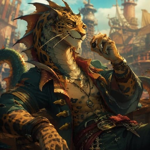 Felix Cœur de Soleil | Dieselpunk Pirate