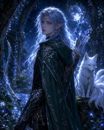 Vaelith Moonthorn || the starlight warden